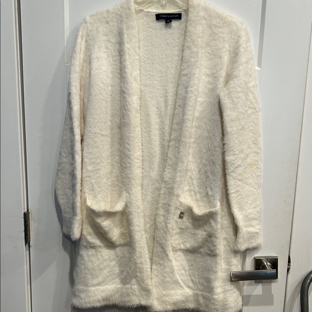 Tommy Hilfiger Women's Soft White Cardigan
